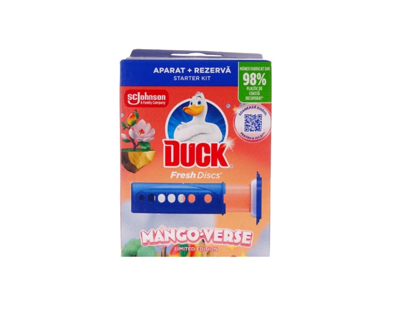 DUCK FRESH DISCS APARAT WC 36ML MANGO 